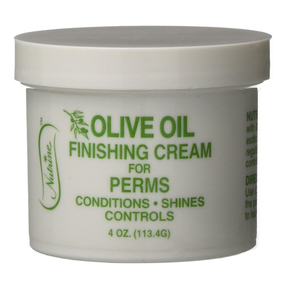 Nutrine Olive Oil Finishing Hair Cream For Perms, 4 Oz
